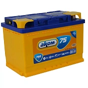 Аккумулятор AKOM 6СТ (75 Ah) 750 А, L3